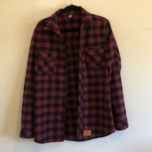 BlackStrap red flannel shirt